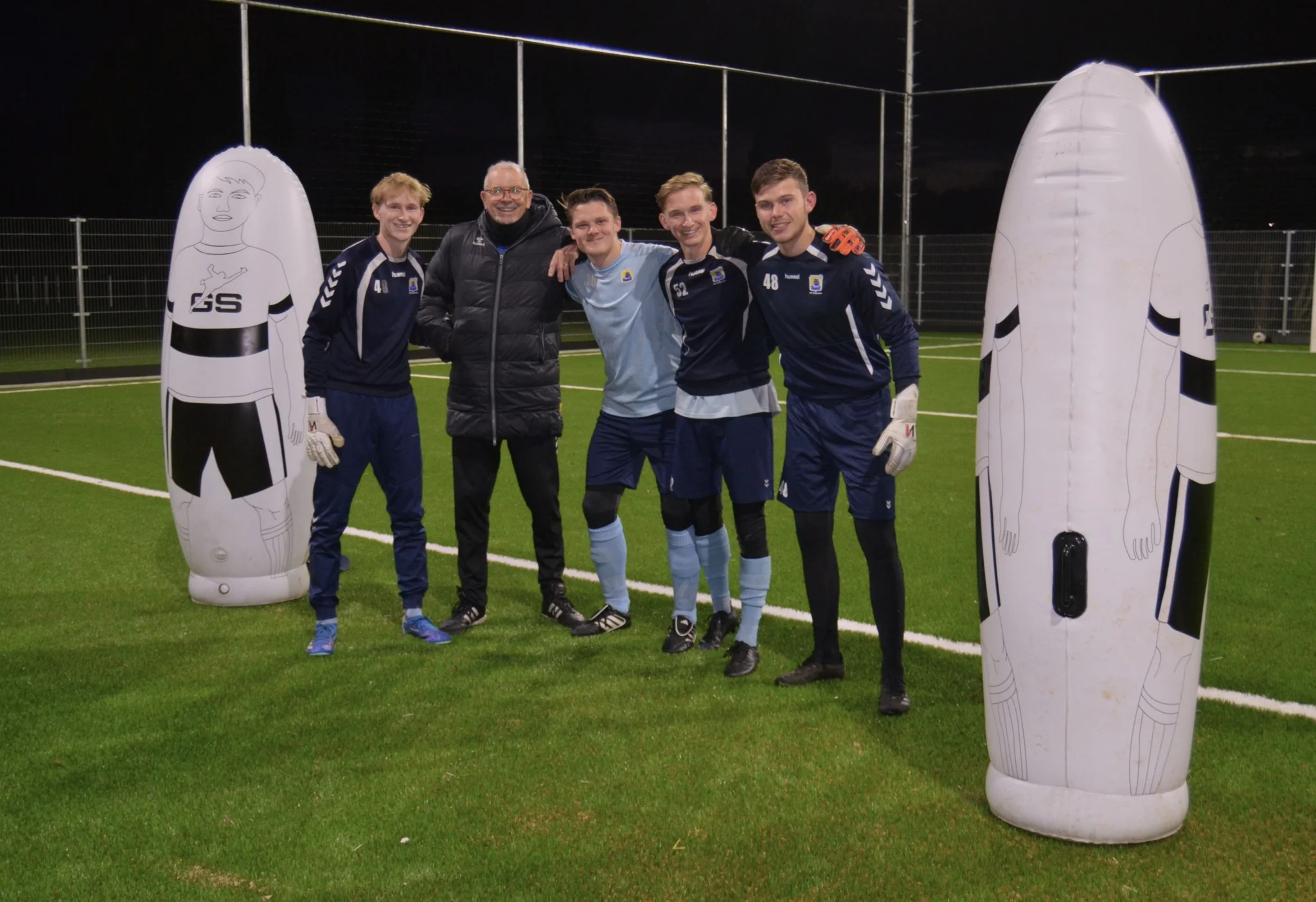 Keepers nieuwe veld